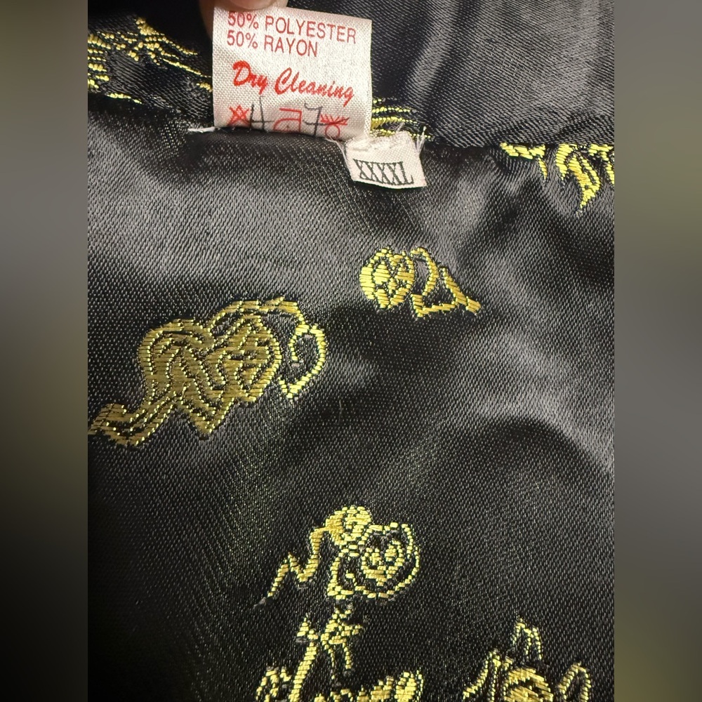 🐉✨ NWOT Chinese Tang-Style Dragon Satin Jacket | Statement Piece, Japanese 2013 - Picture 8 of 8